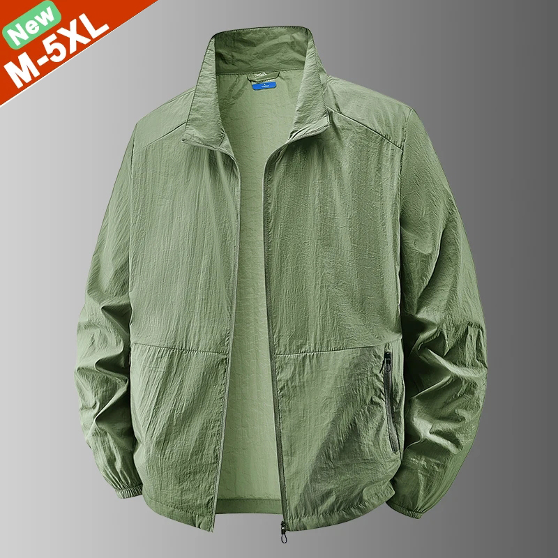 Summer Clothing Wear - Giacca con protezione UV per uomo,