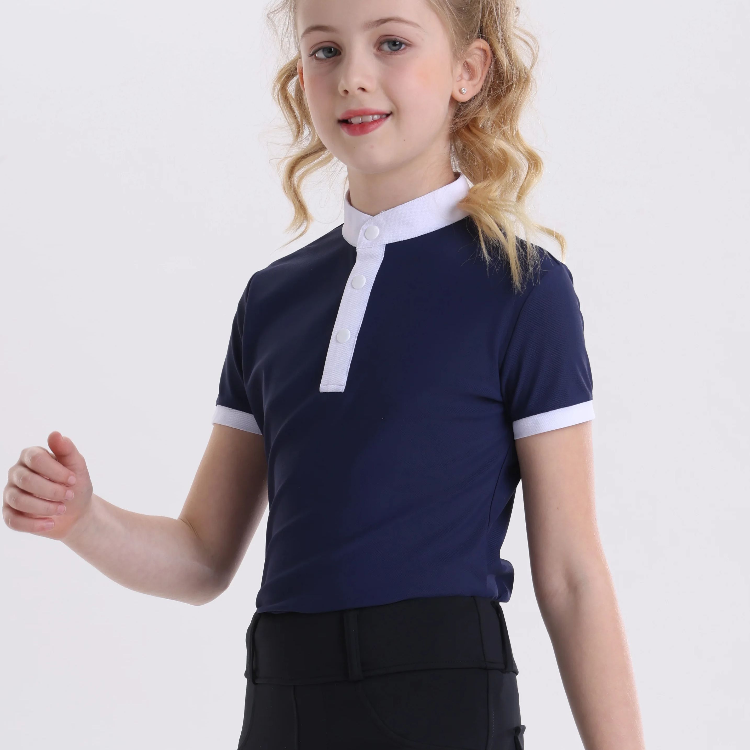 Summer Equestrian Clothing - Maglietta Estiva a Maniche Corte per