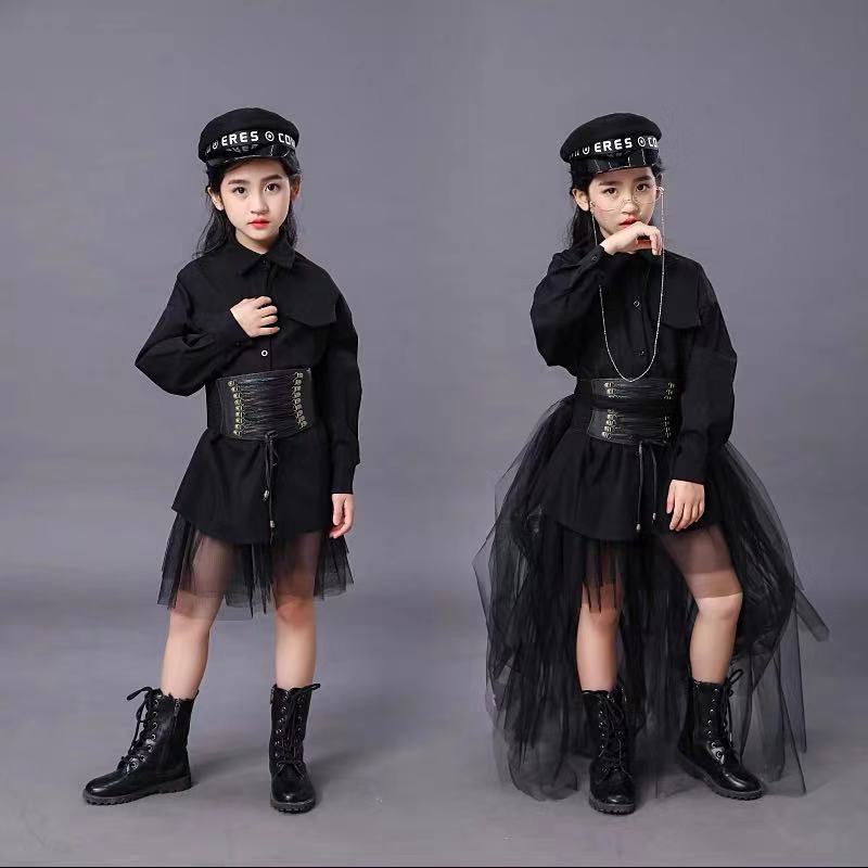 Summer Clothing For Girls - Abito nero per bambini Modello per