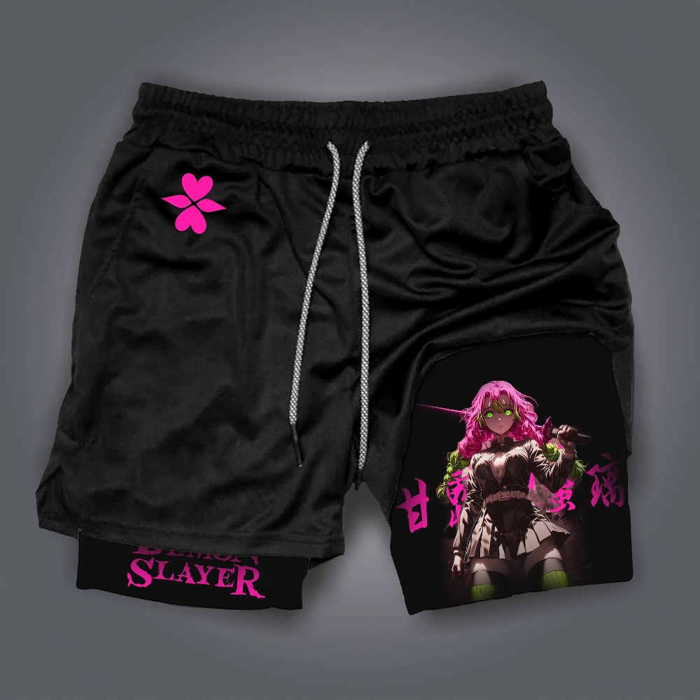 Summer Clothing Layering - Pantaloncini Demon Slayer Kanroji Mitsuri Harajuku