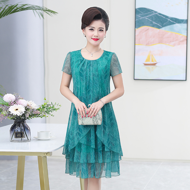 Summer Clothing For 60 Year Old Woman - Abito estivo NUOVO Casual manica corta