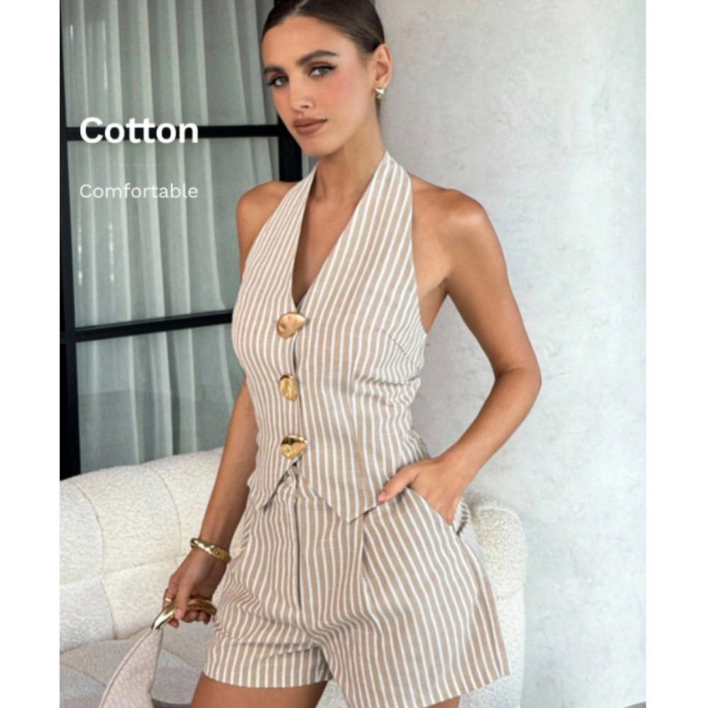 Zara Summer Clothing For Women - Completo Estivo da Donna 2 Pezzi: