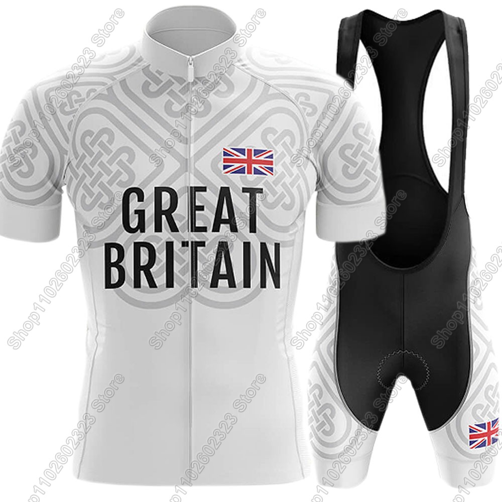 Summer Clothing Uk Men - Maglia da ciclismo della squadra britannica