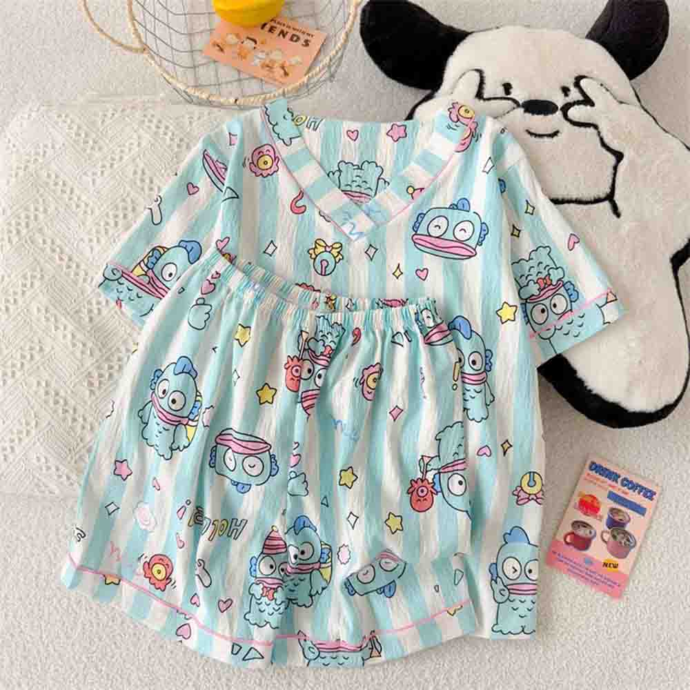 Summer Clothing Bundle - Pigiama da donna Sanrio Hangyodon, set