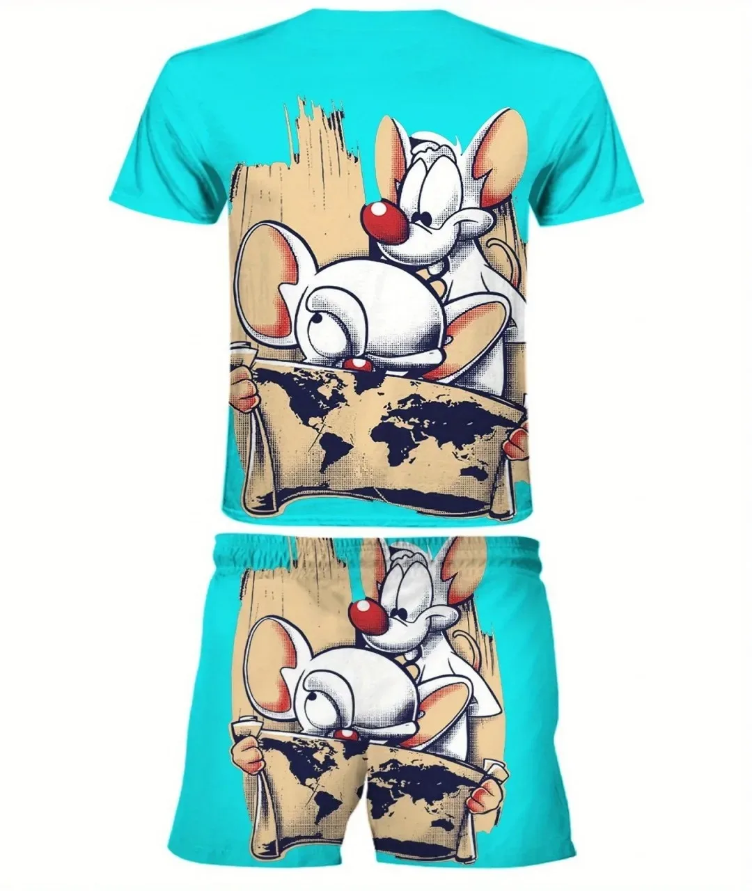 Summer Clothing Pieces - Completo da uomo estivo con stampa