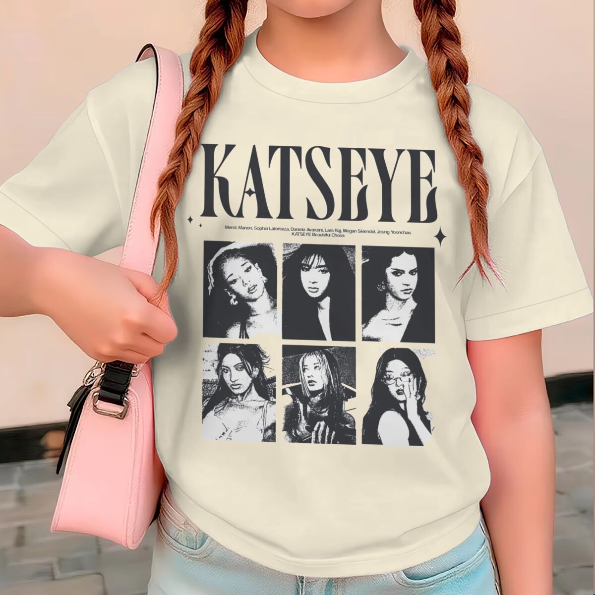 Summer Clothing Baby Girl - KATSEYE Top estivi con stampa per