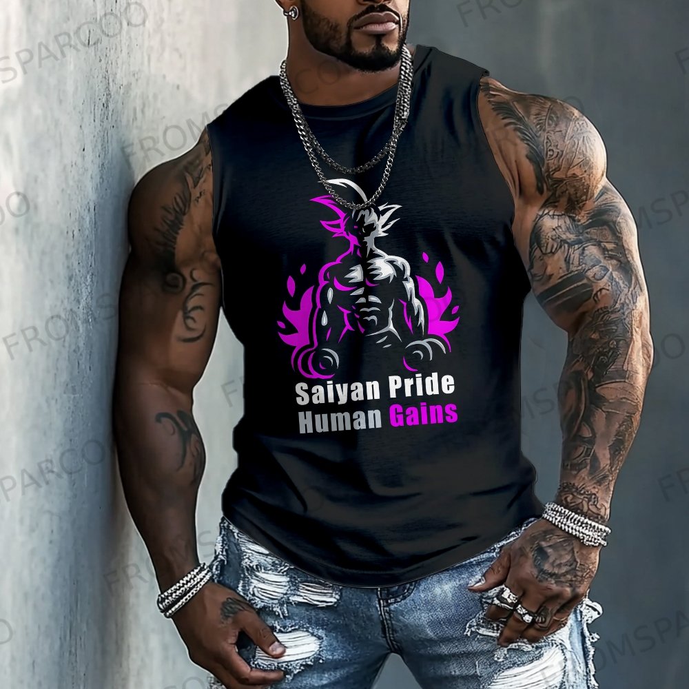 Summer Clothing Men 2025 - Dragon Ball Anime Goku Canotta in