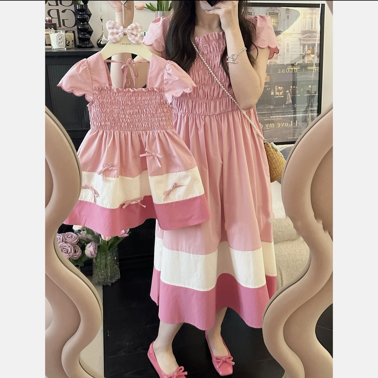 Summer Clothing Baby Girl - 2024 estate mamma e figlia abbinate
