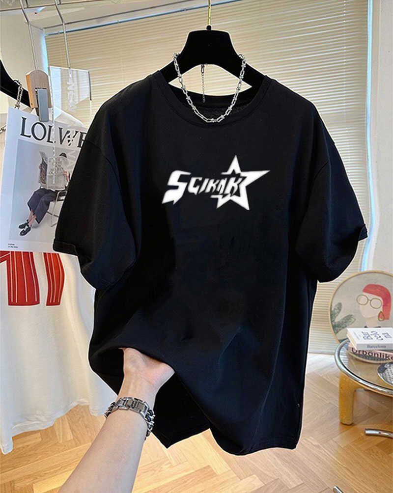 Summer Clothing Outlet - T-shirt in Puro Cotone a Maniche