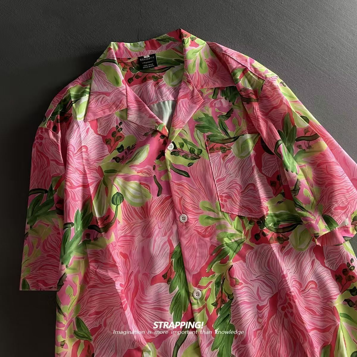 Summer Clothing Men 2025 - Camicie hawaiane con colletto cubano floreale