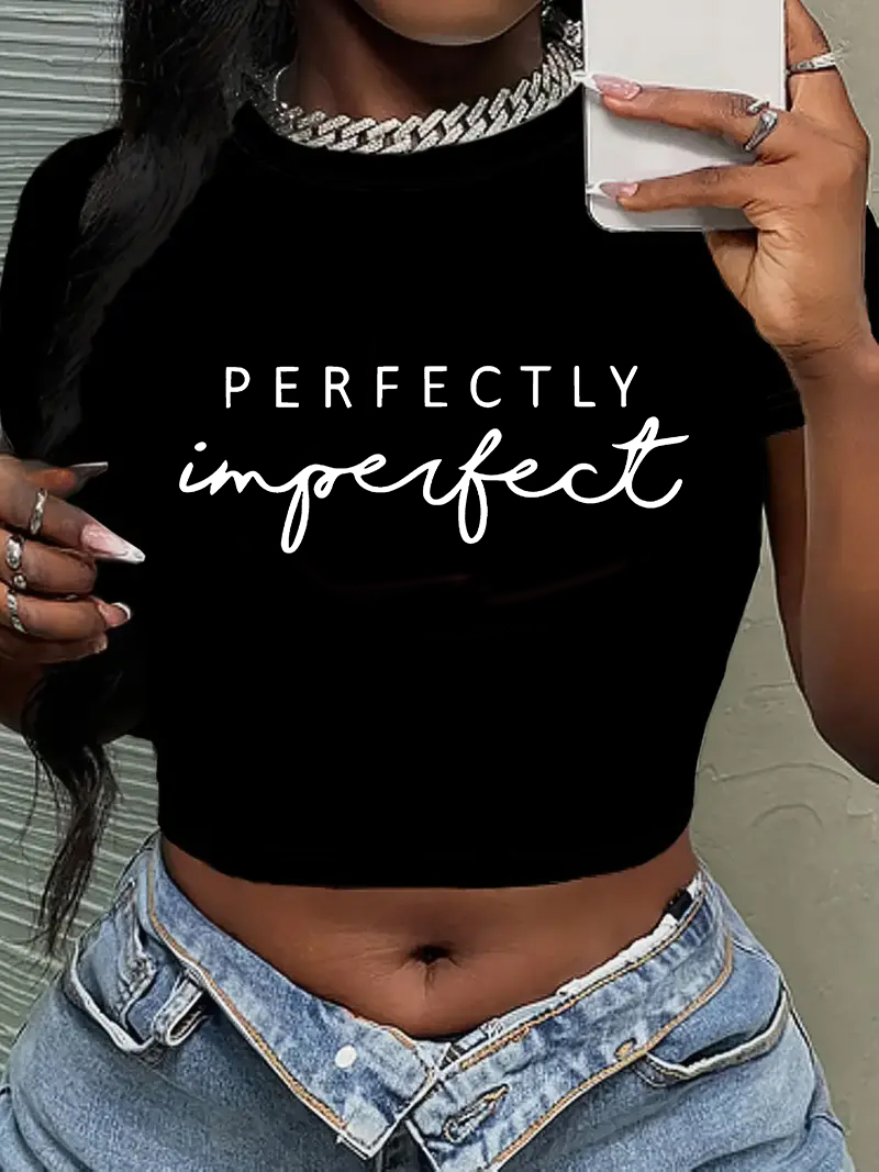Summer Quotes - T-shirt Crop Top Estivo Anni '90