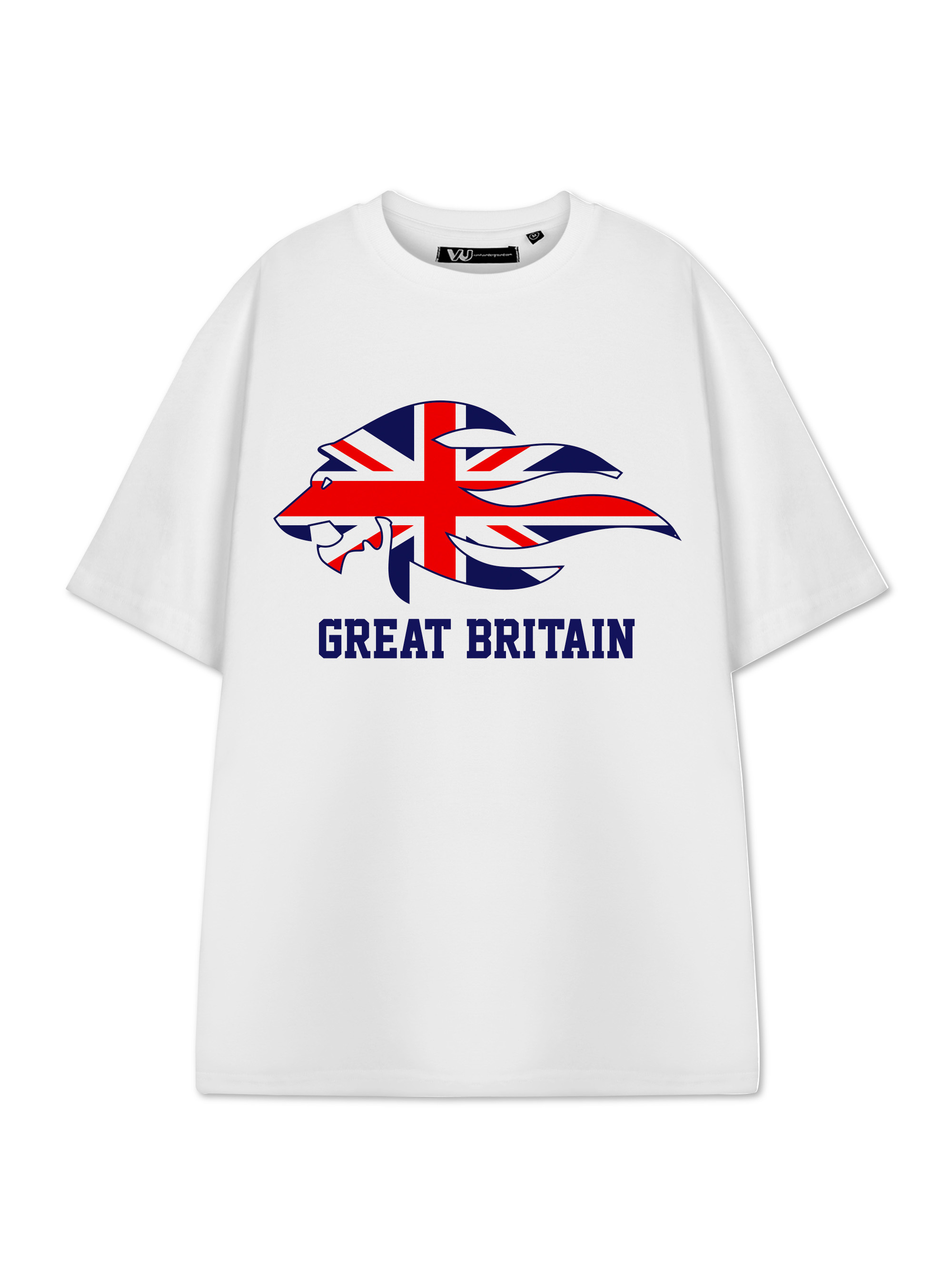 Summer Clothing Uk Men - T-shirt grafica bianca unisex con stampa