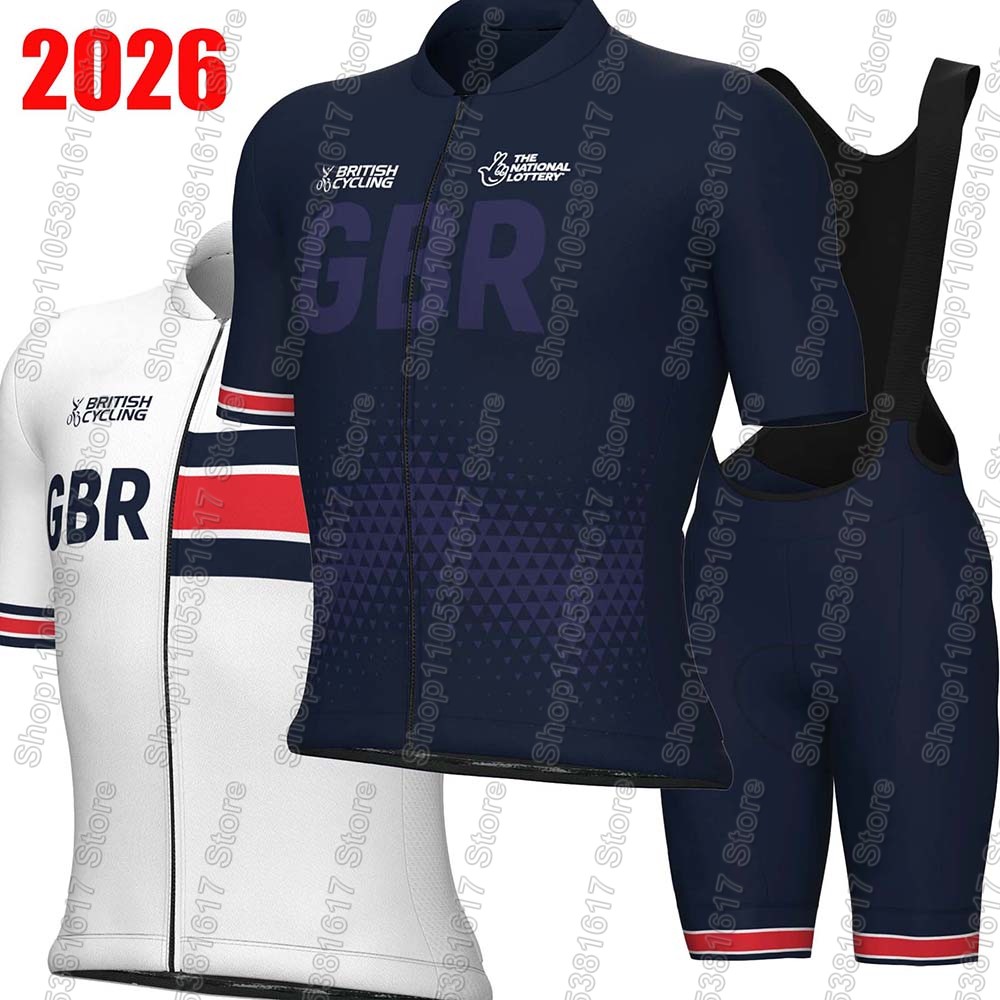 Summer Clothing Uk Men - Completo Ciclismo Uomo GBR 2026: Maglia