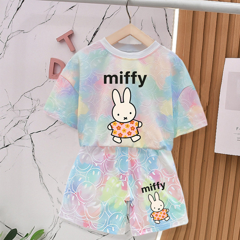Summer Clothing Baby Girl - Set di Abbigliamento Estivo Miffy per