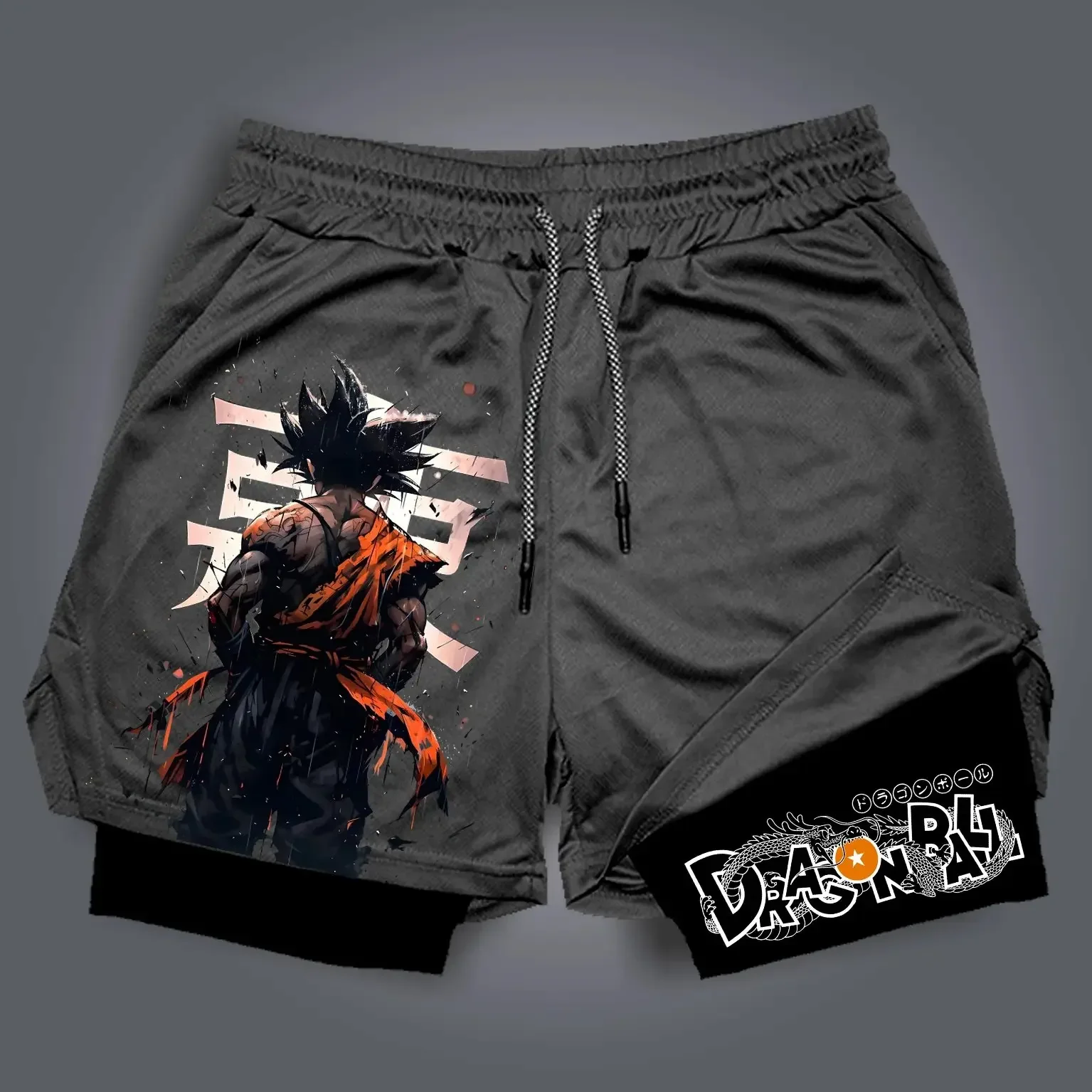 Summer Clothing Layering - Pantaloncini da Uomo Dragon Ball Anime