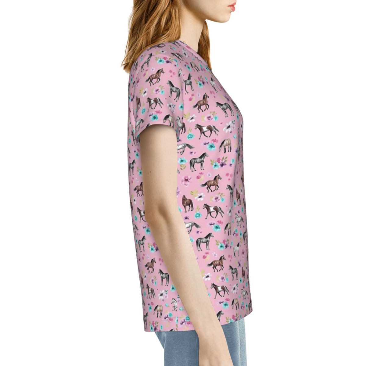 T-shirt da donna con cavalli e - Summer Equestrian Clothing recensione e prezzo