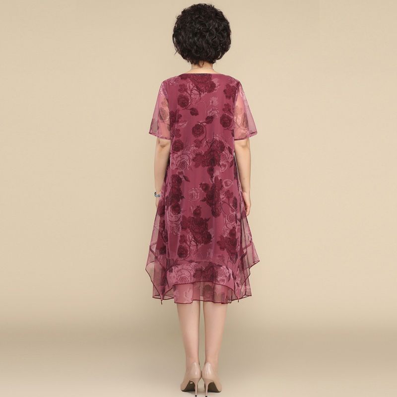 NUOVI abiti a maniche corte co - Summer Clothing For 60 Year Old Woman recensione e prezzo