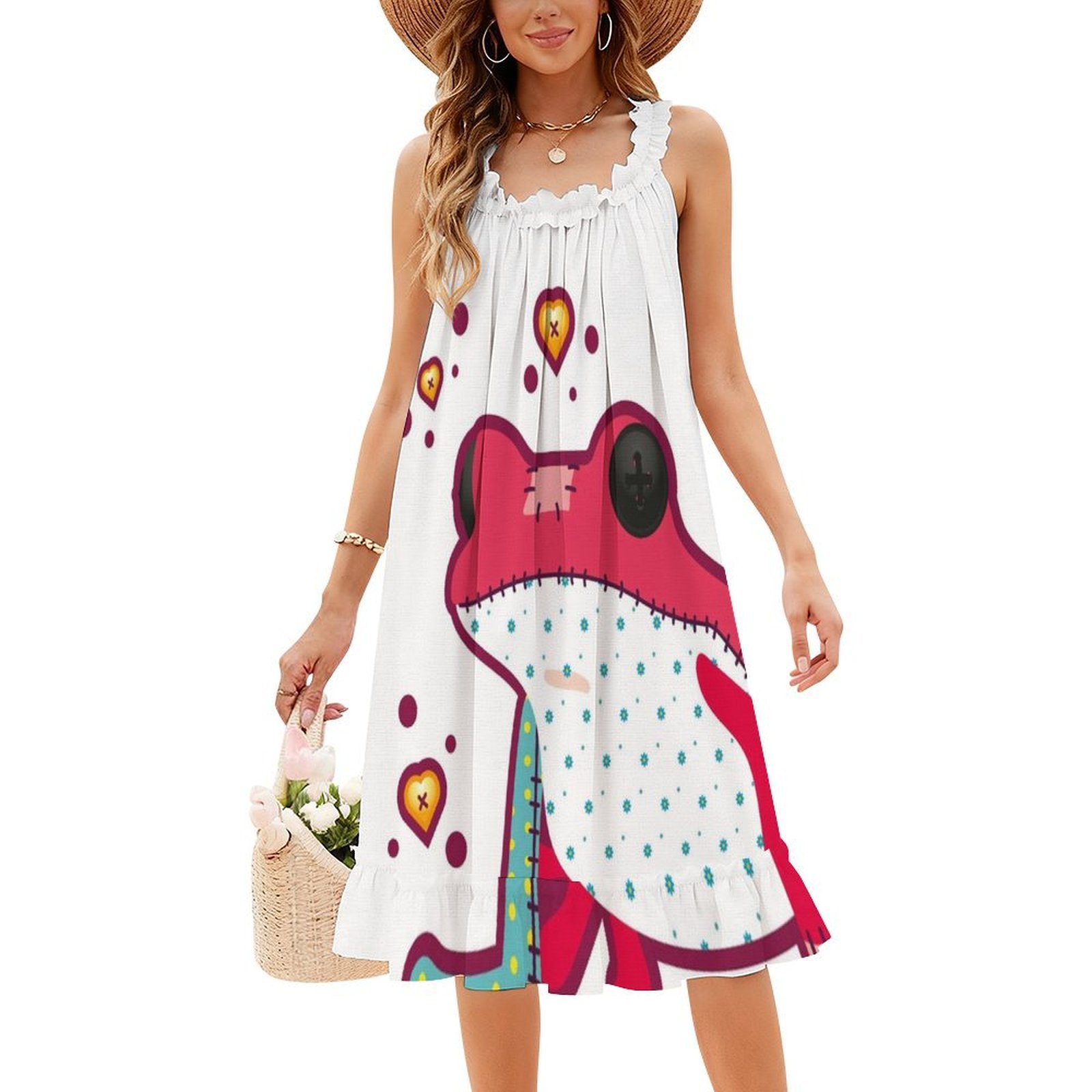 Ragdoll Frog Abito senza manic - Summer Vacation Clothing Women recensione e prezzo