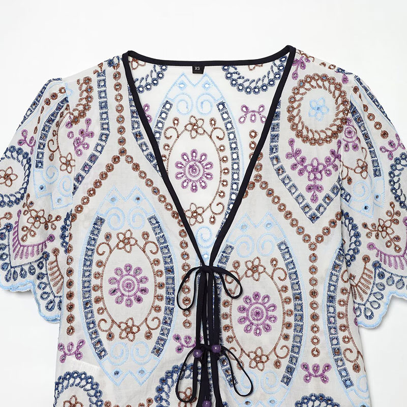 Nlzgmsj 2026 Camicetta Estiva  - Tie Front Shirt recensione e prezzo