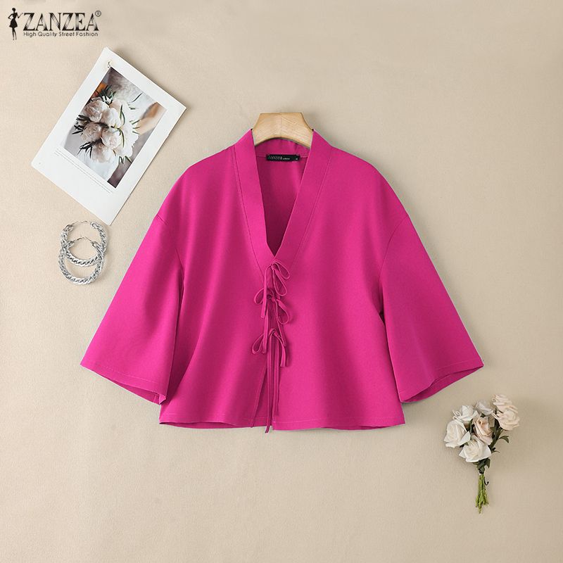 Camicie vintage da donna con s - Tie Front Shirt recensione e prezzo