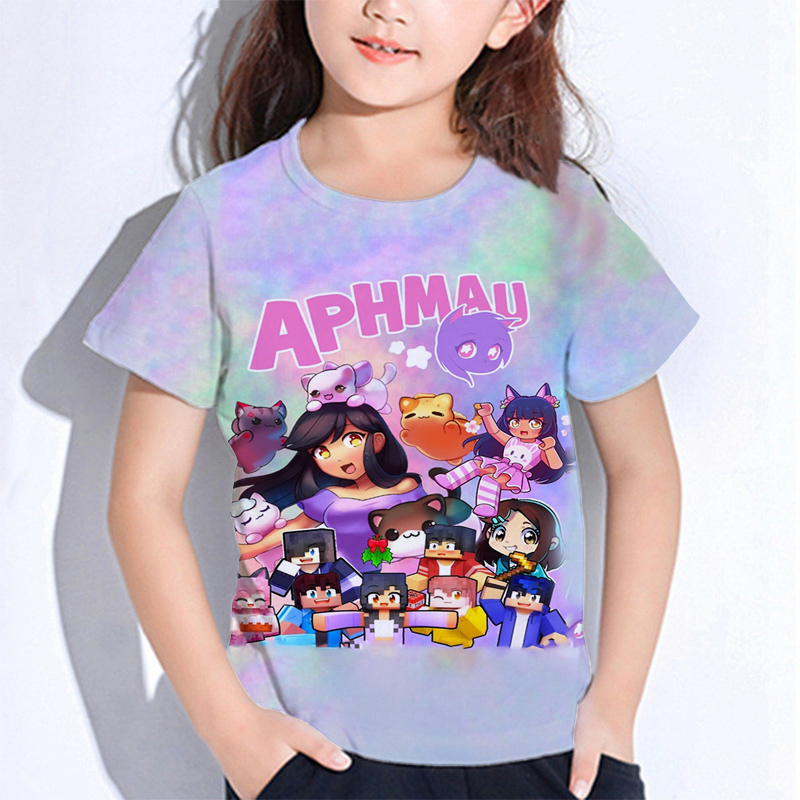 Aphmau Meows Cat magliette Car - Summer Clothing Baby Boy recensione e prezzo