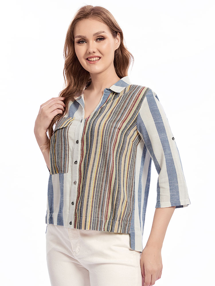 La camicia da donna con risvol - Summer Clothing For 60 Year Old Woman recensione e prezzo