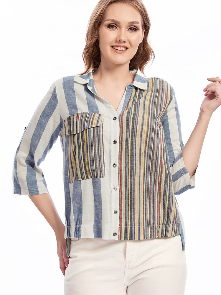 La camicia da donna con risvol - Summer Clothing For 60 Year Old Woman recensione e prezzo