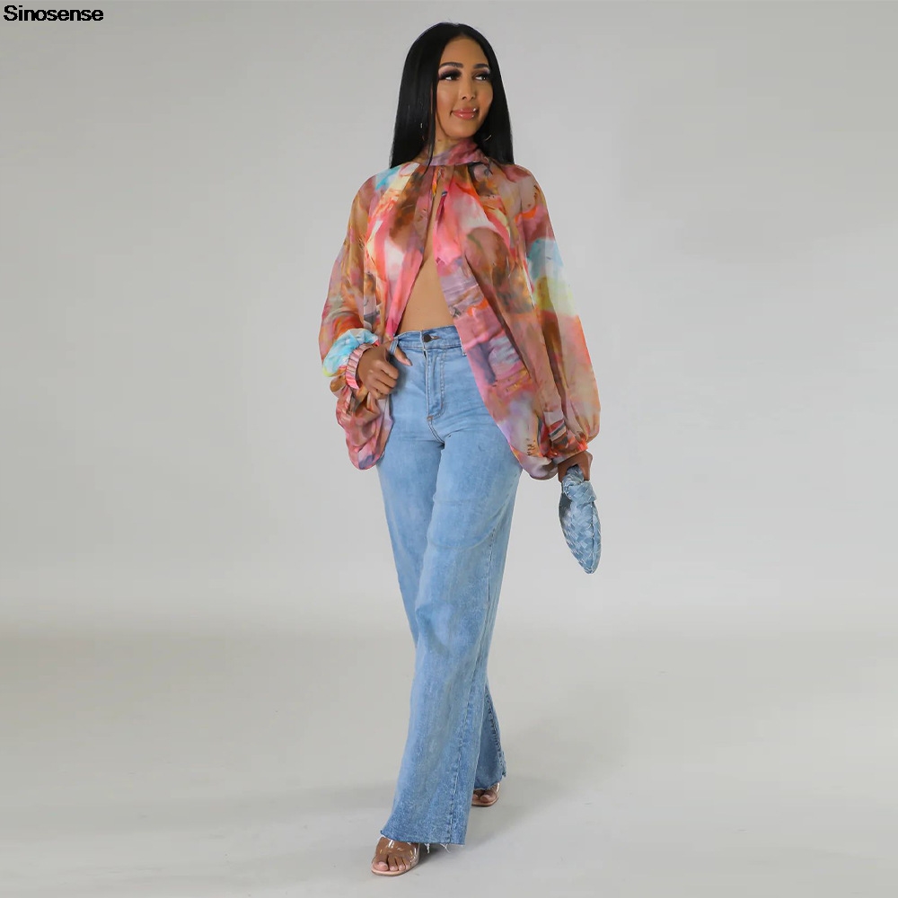 Camicette in chiffon da donna  - Tie Front Shirt recensione e prezzo