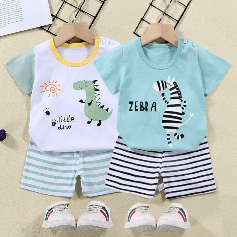 T-shirt in cotone + pantalonci - Summer Clothing Baby Girl recensione e prezzo