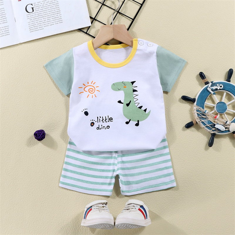 T-shirt in cotone + pantalonci - Summer Clothing Baby Girl recensione e prezzo