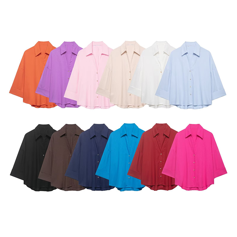 Camicie da Donna alla Moda, Ca - Tie Front Shirt recensione e prezzo