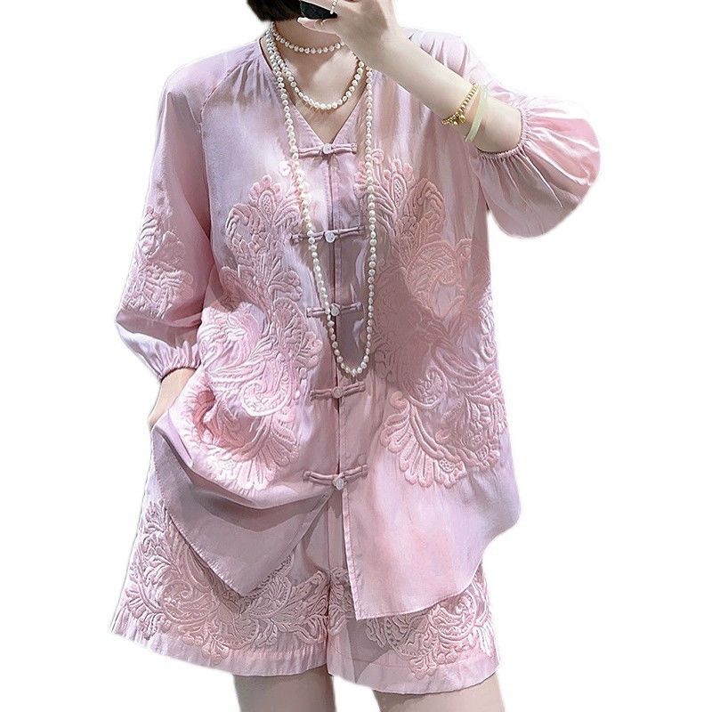 Completo Ricamato Stile Nazion - Summer Clothing For 60 Year Old Woman recensione e prezzo
