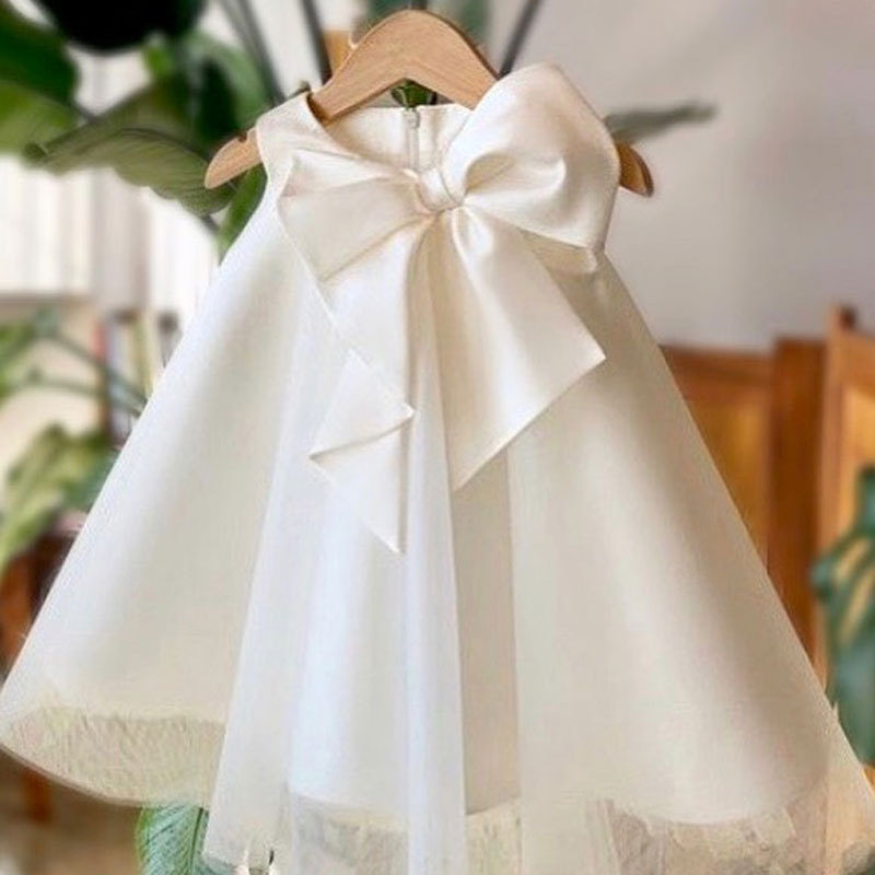Summer Big Bow Baby Girl Dress - Summer Clothing Baby Girl recensione e prezzo