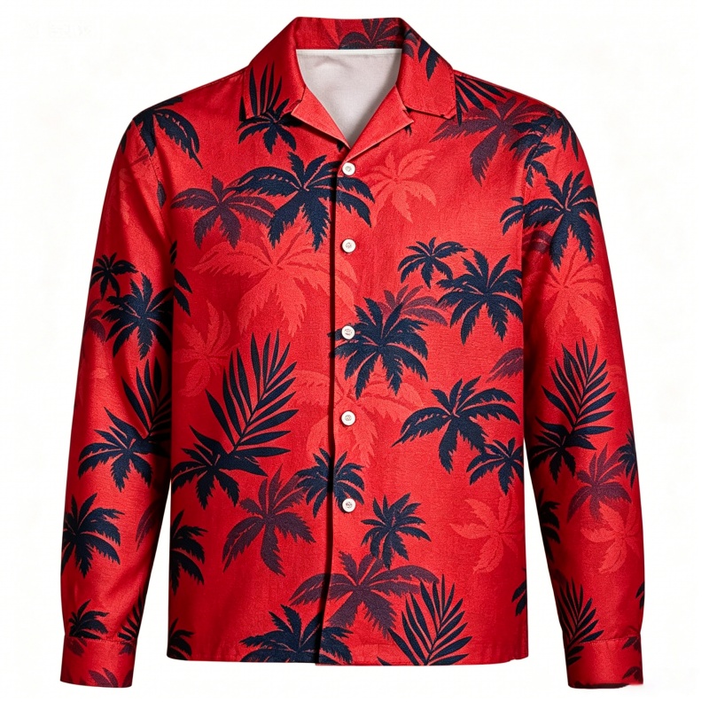 Camicie da uomo a maniche lung - Beach Shirt Hawaiian recensione e prezzo