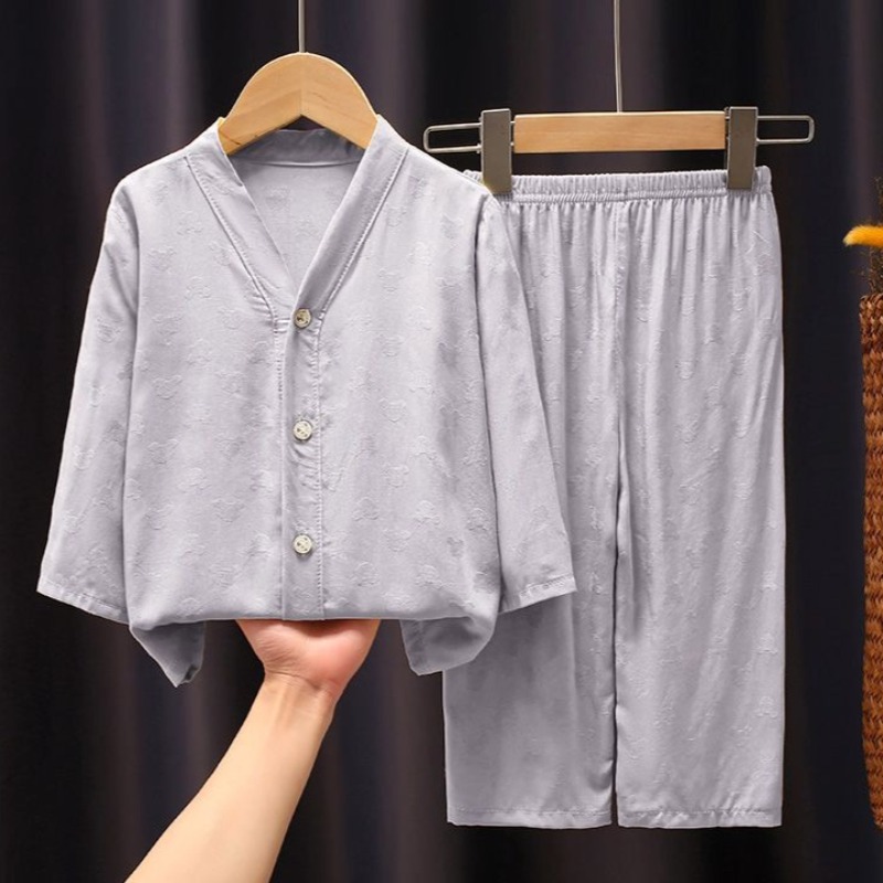 Nuovo Set Pigiama a Maniche Lu - Summer Clothing Baby Boy recensione e prezzo