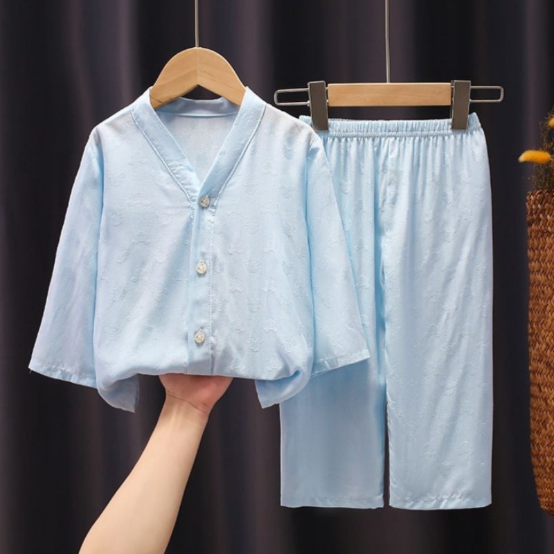 Nuovo Set Pigiama a Maniche Lu - Summer Clothing Baby Boy recensione e prezzo