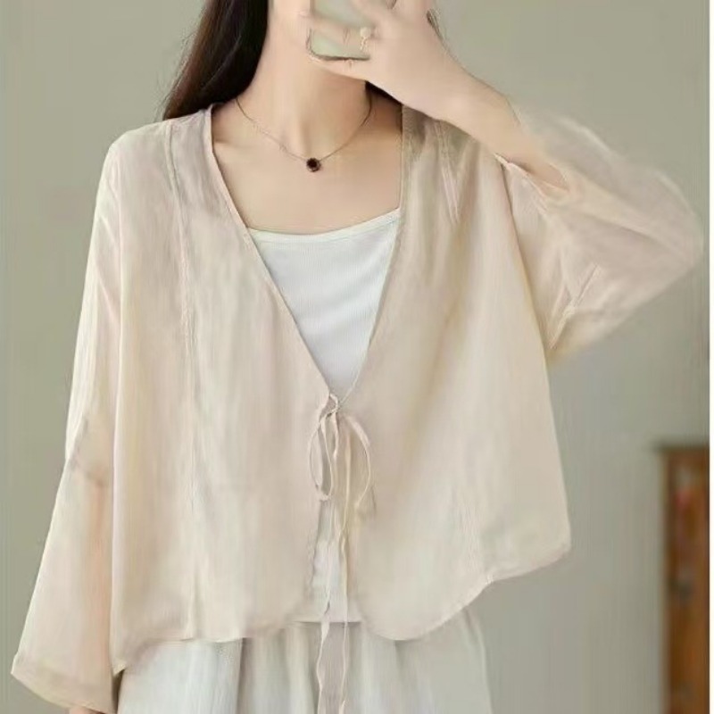 Cardigan vintage da donna sott - Tie Front Shirt recensione e prezzo