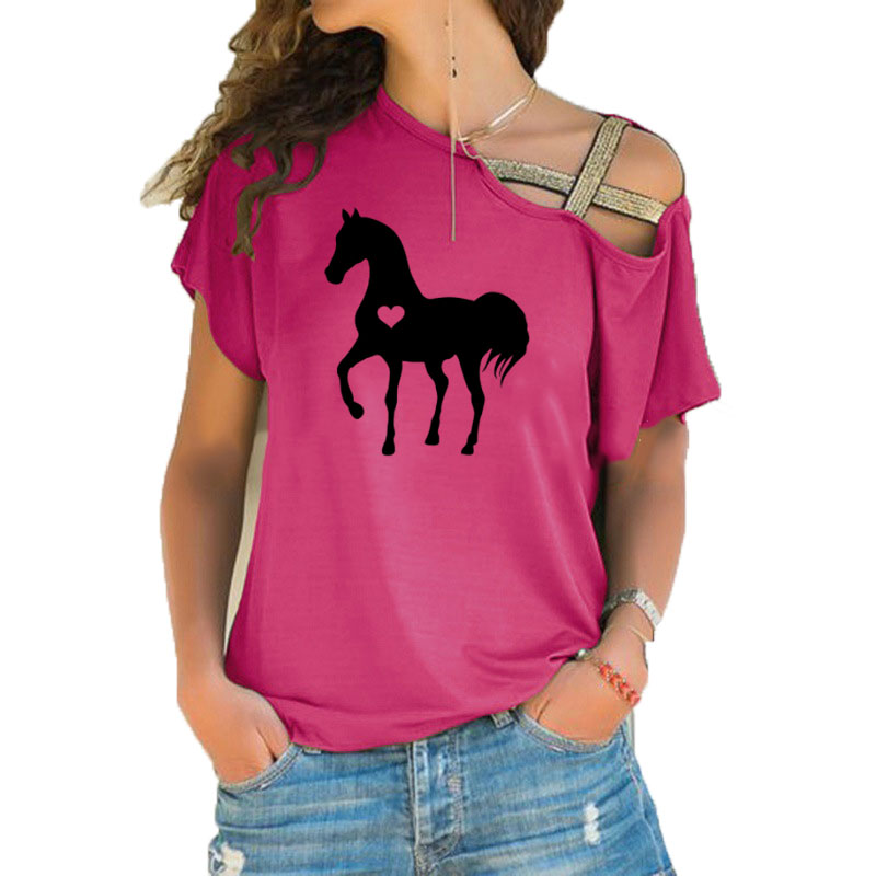 Estate nuovo cuore cavallo mag - Summer Equestrian Clothing recensione e prezzo