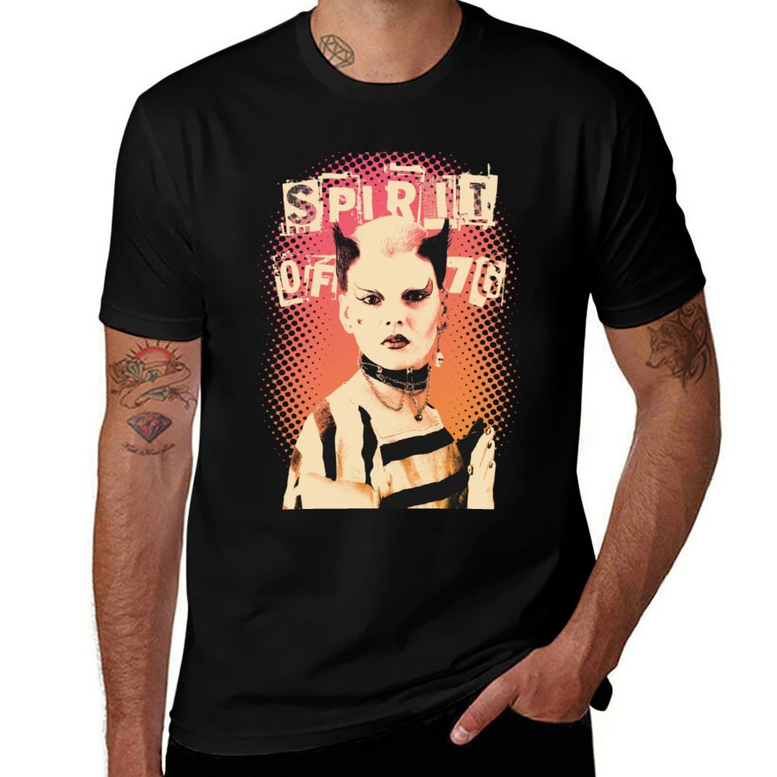 Soo Catwoman UK Punk Rock T-sh - Summer Clothing Uk Men recensione e prezzo