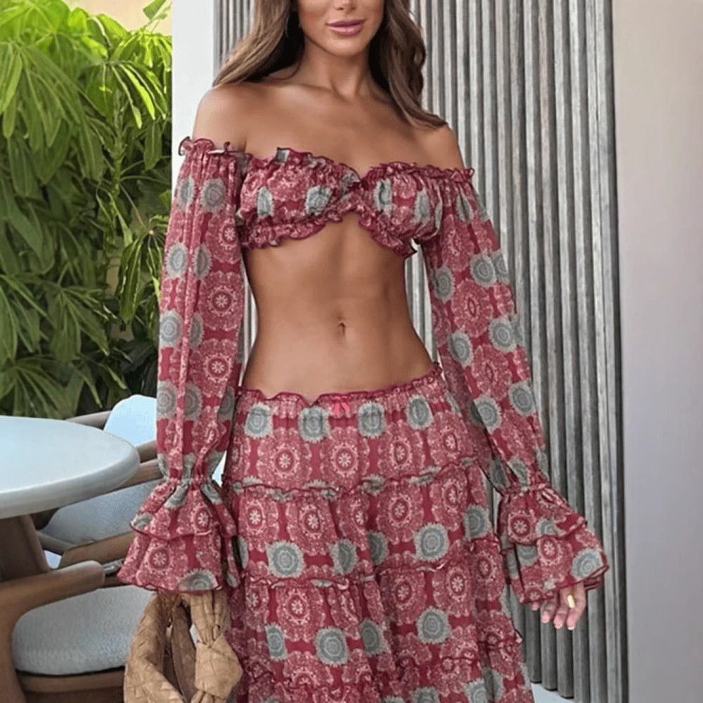 Completo Due Pezzi Vintage con - Summer Vacation Clothing Women recensione e prezzo