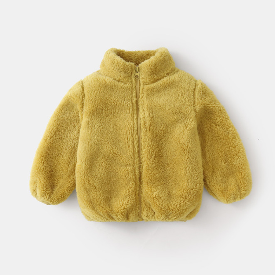 Cappotto in Peluche Tinta Unit - Summer Clothing Baby Boy recensione e prezzo