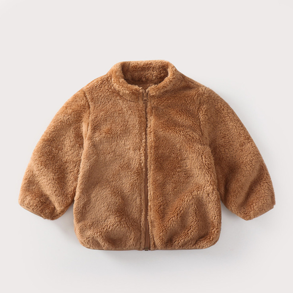 Cappotto in Peluche Tinta Unit - Summer Clothing Baby Boy recensione e prezzo