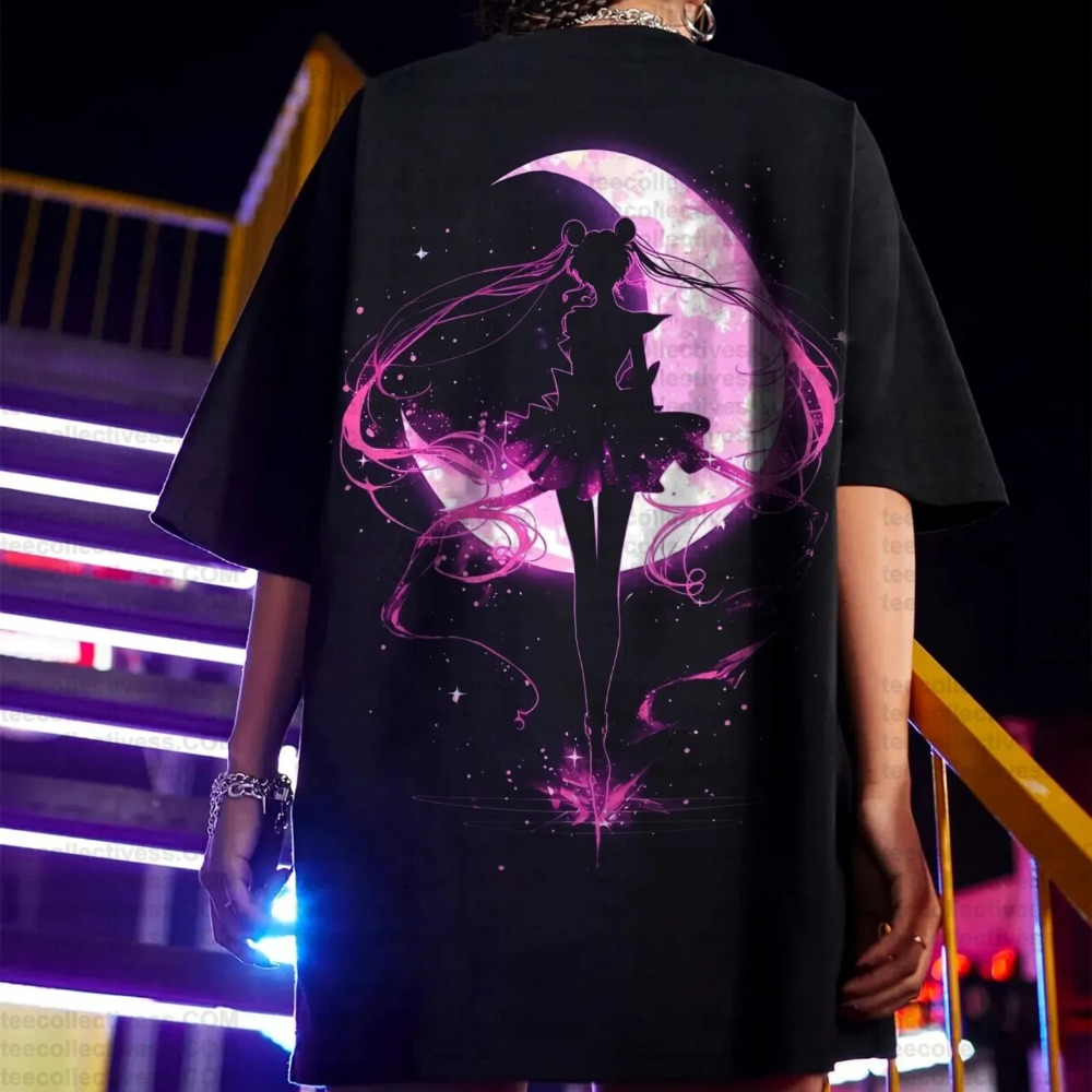 Anime Sailor Moon T-shirt esti - Summer Clothing Men 2025 recensione e prezzo