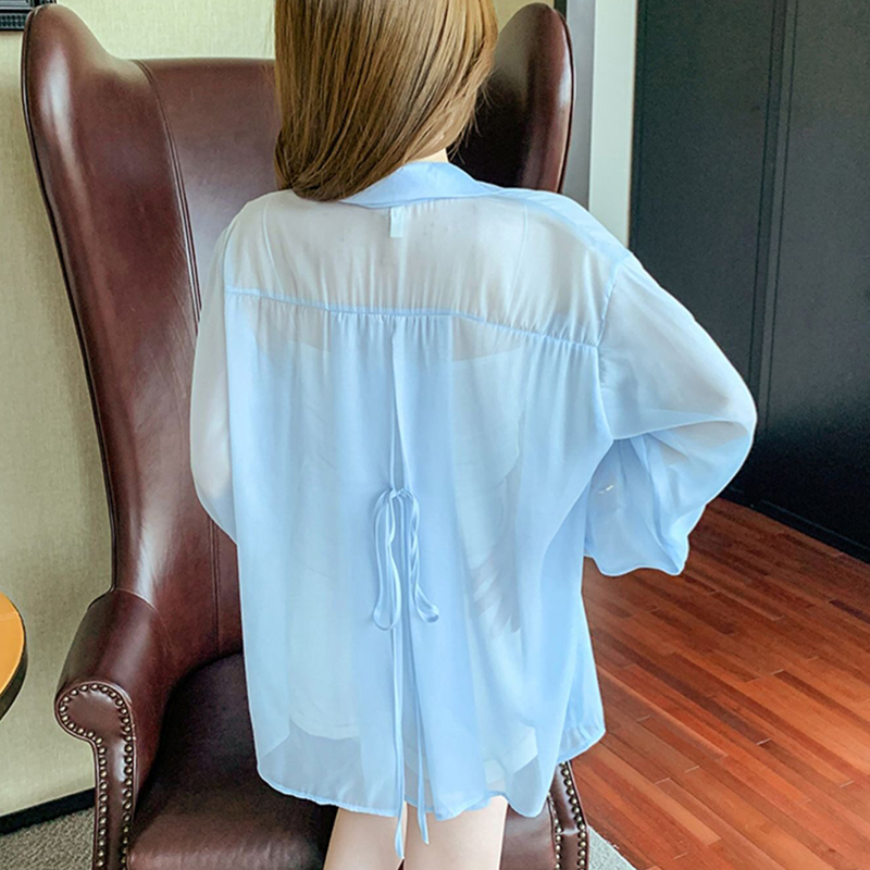 Camicia da donna con bottoni s - Tie Front Shirt recensione e prezzo