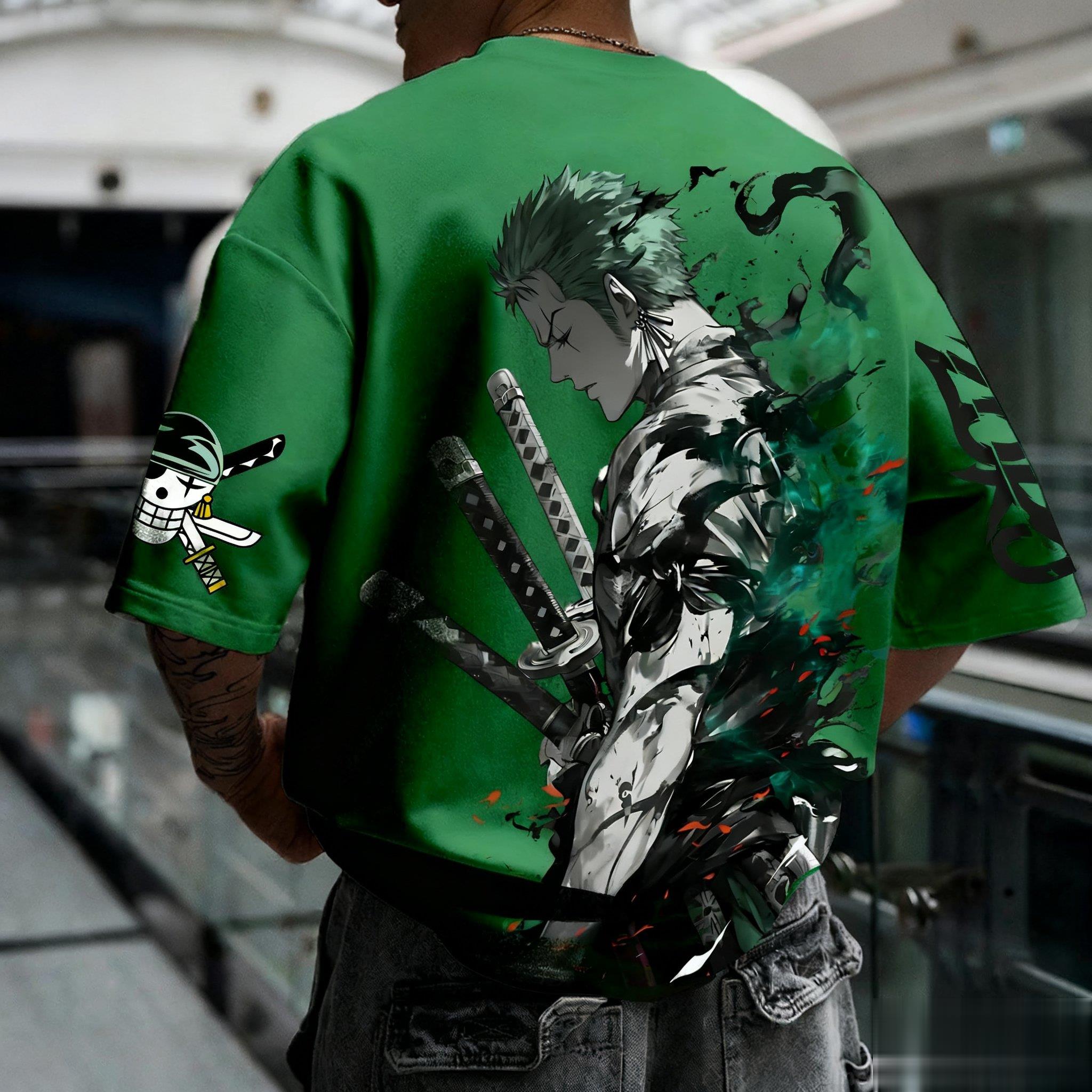 Estate Y2k Anime One Piece Zor - Summer Clothing Men 2025 recensione e prezzo