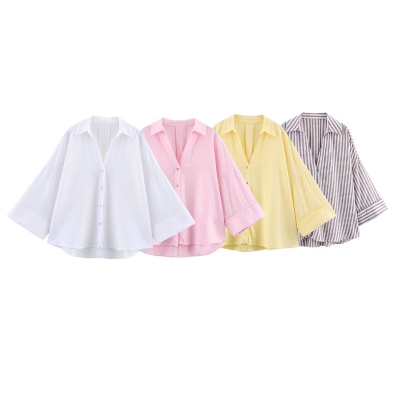Camicia HipSeam a Maniche Larg - Tie Front Shirt recensione e prezzo