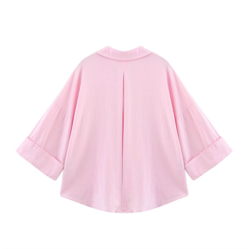 Camicia HipSeam a Maniche Larg - Tie Front Shirt recensione e prezzo